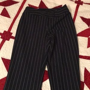 Black and white stripped pants!!